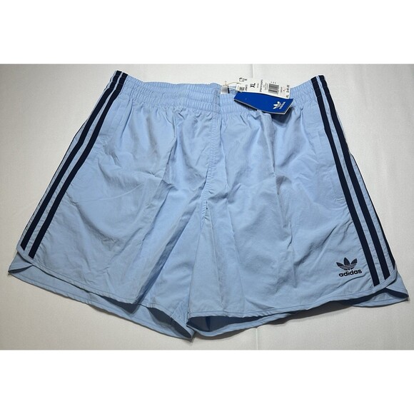 Adidas Originals Sprinter Shorts Clear Sky Night Indi Stripes JW6475 Mens XL NWT - Picture 2 of 11